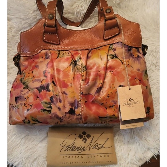 Patricia Nash Bags Patricia Nash Italian Leather Napoli Shoulder